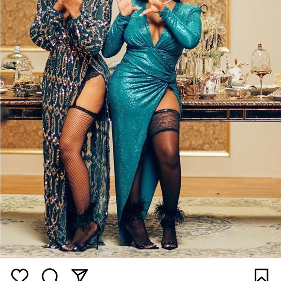 Brand: Iamjenniferle size 39 (8.5) crystal x feather (Sandal) - Picture 4 of 5